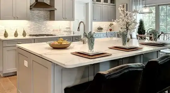 Restored Marble Countertops Process