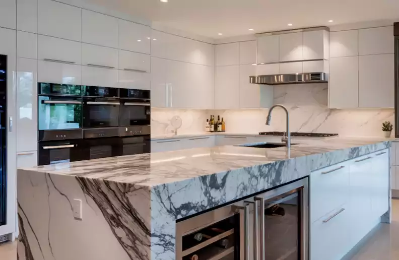 Marble Kitchen Countertops Cleaning