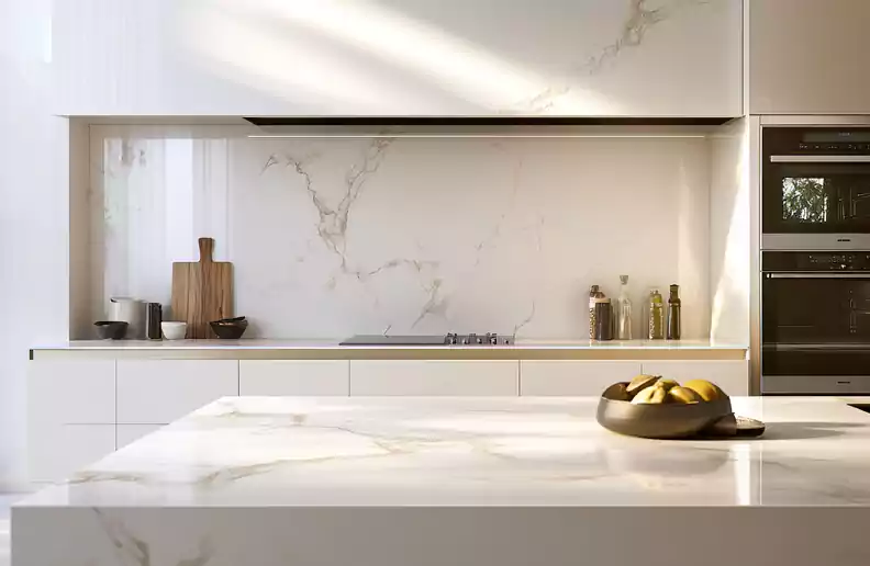 Modern Marble Countertops Cleaning